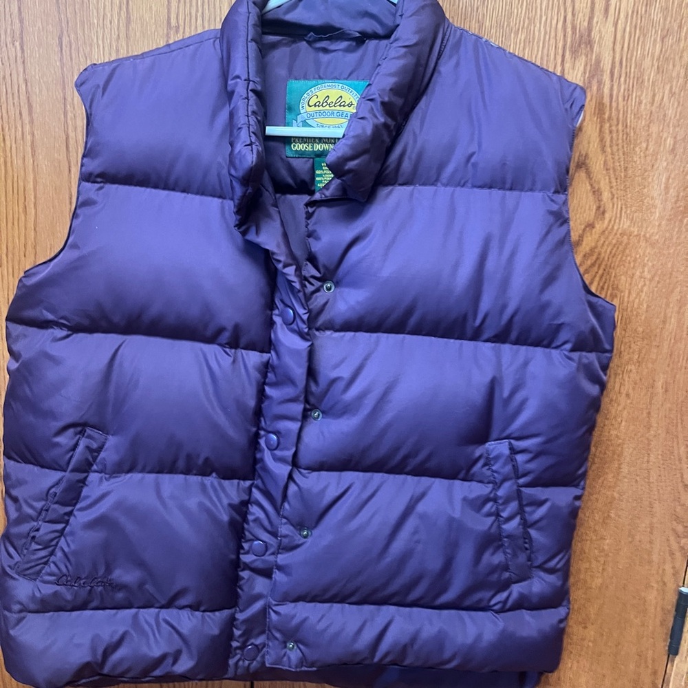 Purple Puffer Vest by Cabela's